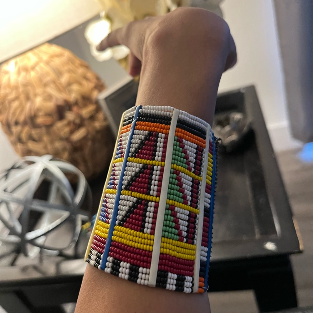 Custom Handmade Beaded African Bracelet